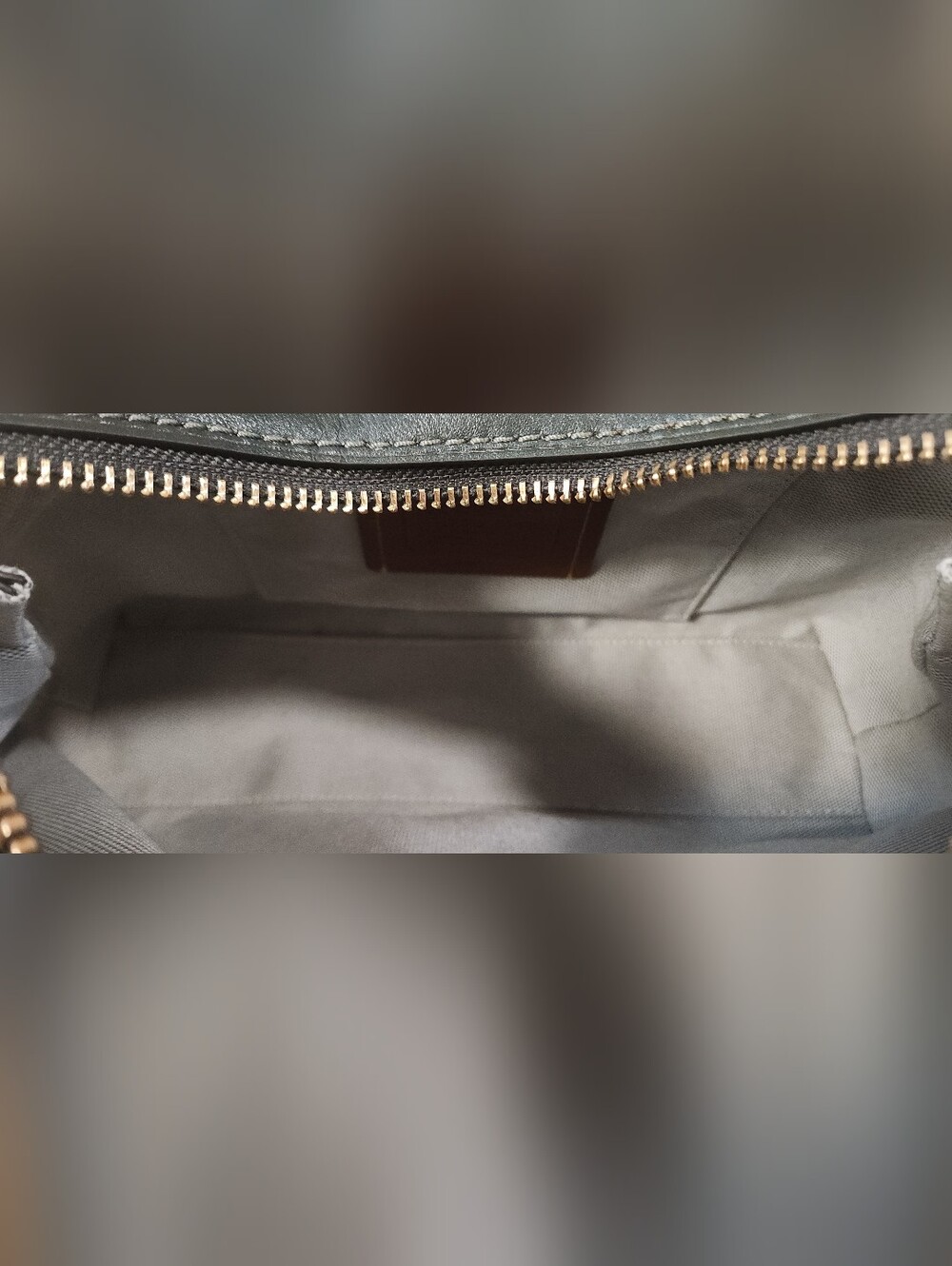 Coach Rogue Bag 31 In Green Loved Leather - Picture 14 of 16